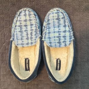 Land’s End kids hard soled slippers